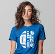 Custom Football Player Unisex T-shirt