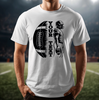 Custom Football Player Unisex T-shirt