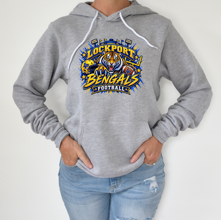 LP Bengals Football Unisex Fleece Hoodie