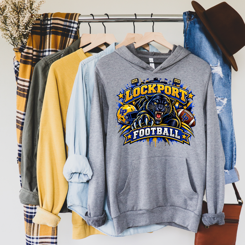 LP Jag Football Unisex Fleece Hoodie