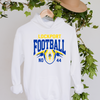 Custom Lockport Football Unisex Fleece Hoodie