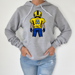 Custom Player Football Unisex Fleece Hoodie