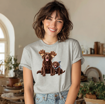 Moose and Shark Unisex T-shirt