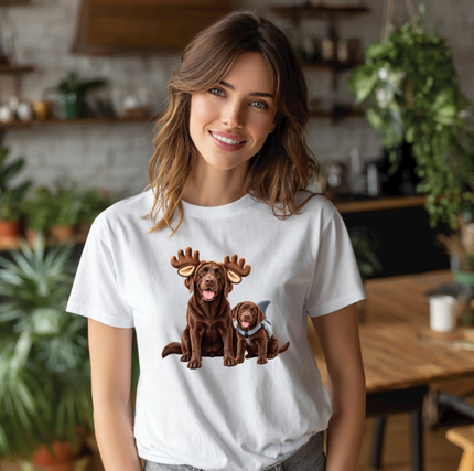 Moose and Shark Unisex T-shirt