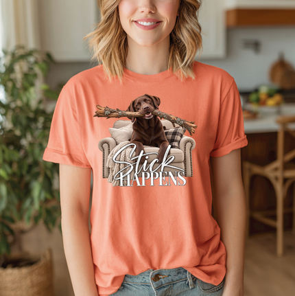 Stick Happens Unisex T-shirt