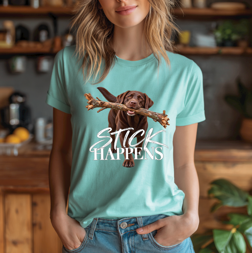 Stick Happens 2 Unisex T-shirt