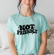 Not Friendly Unisex T-shirt