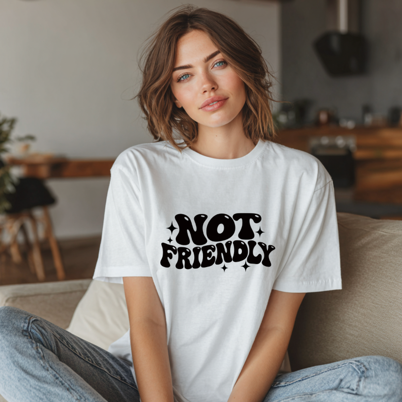 Not Friendly Unisex T-shirt