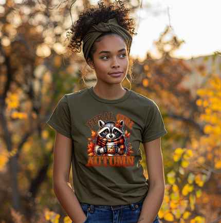 Feral Girl Autumn Unisex T-shirt