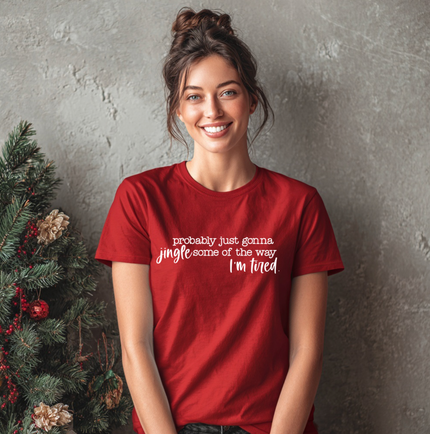 Jingle Some of the Way Unisex T-shirt