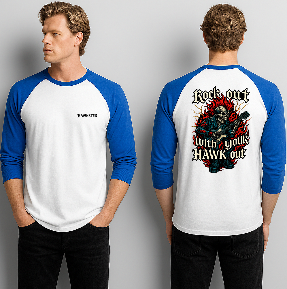 Hawkster Unisex Raglan
