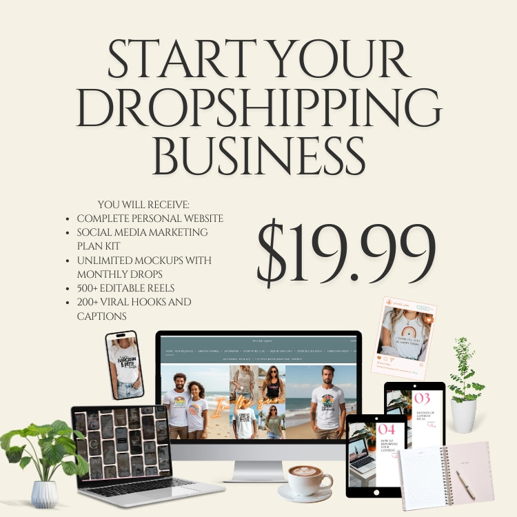 DROPSHIPPING BOUTIQUE STARTER PACKAGE
