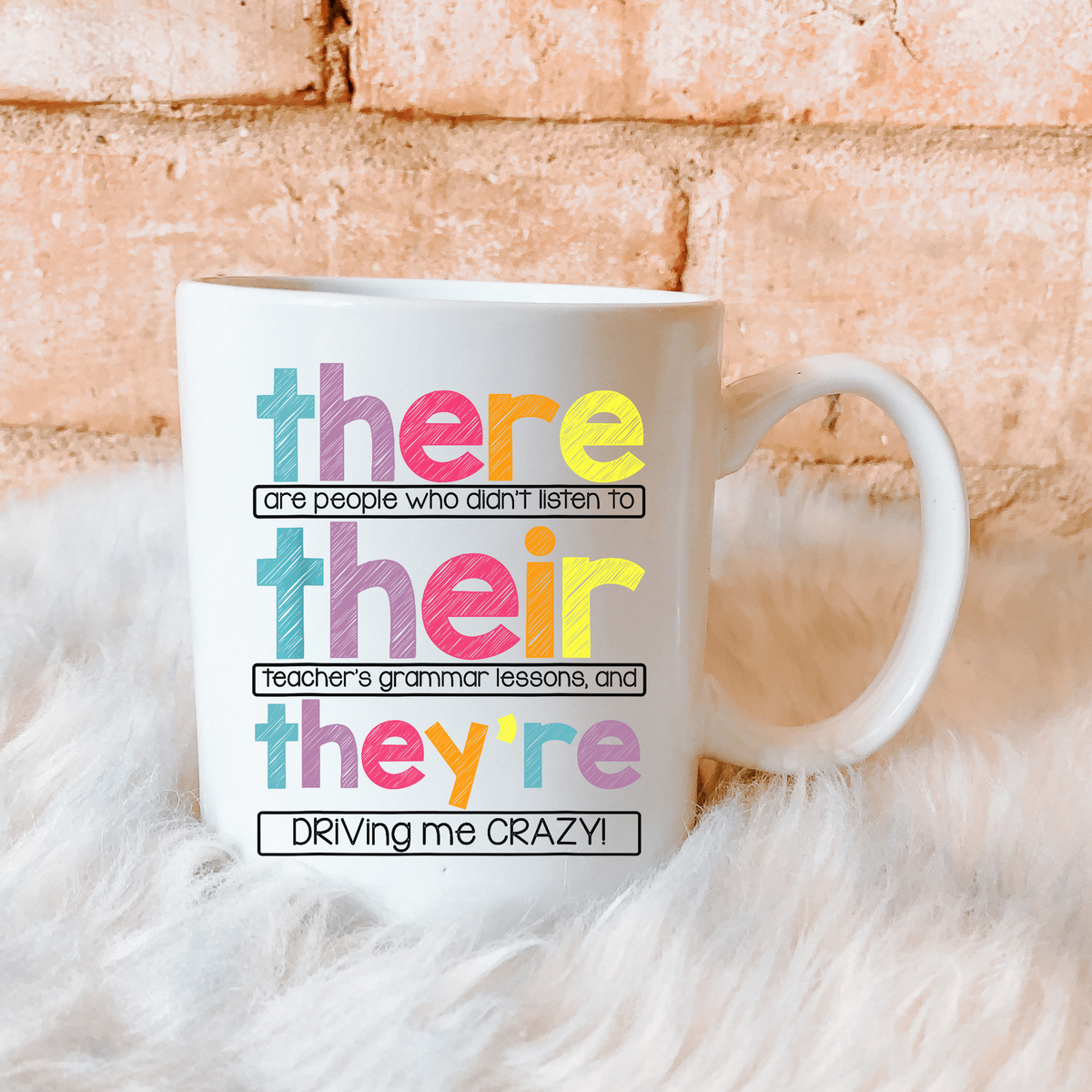 There Their They're Teacher 15oz Mug
