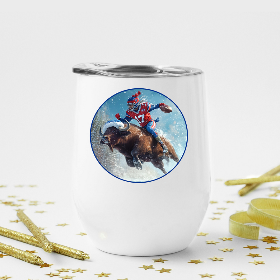 Buffalo Warrior Wine Tumbler