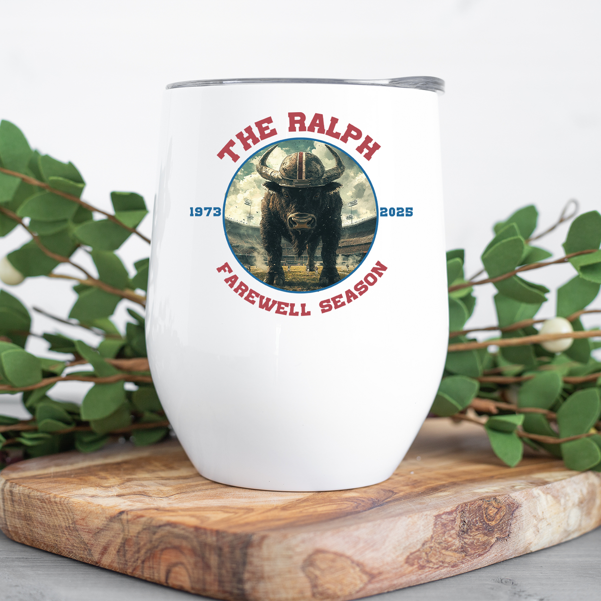 1973 - 2025 Farewell Season Buffalo Wine Tumbler
