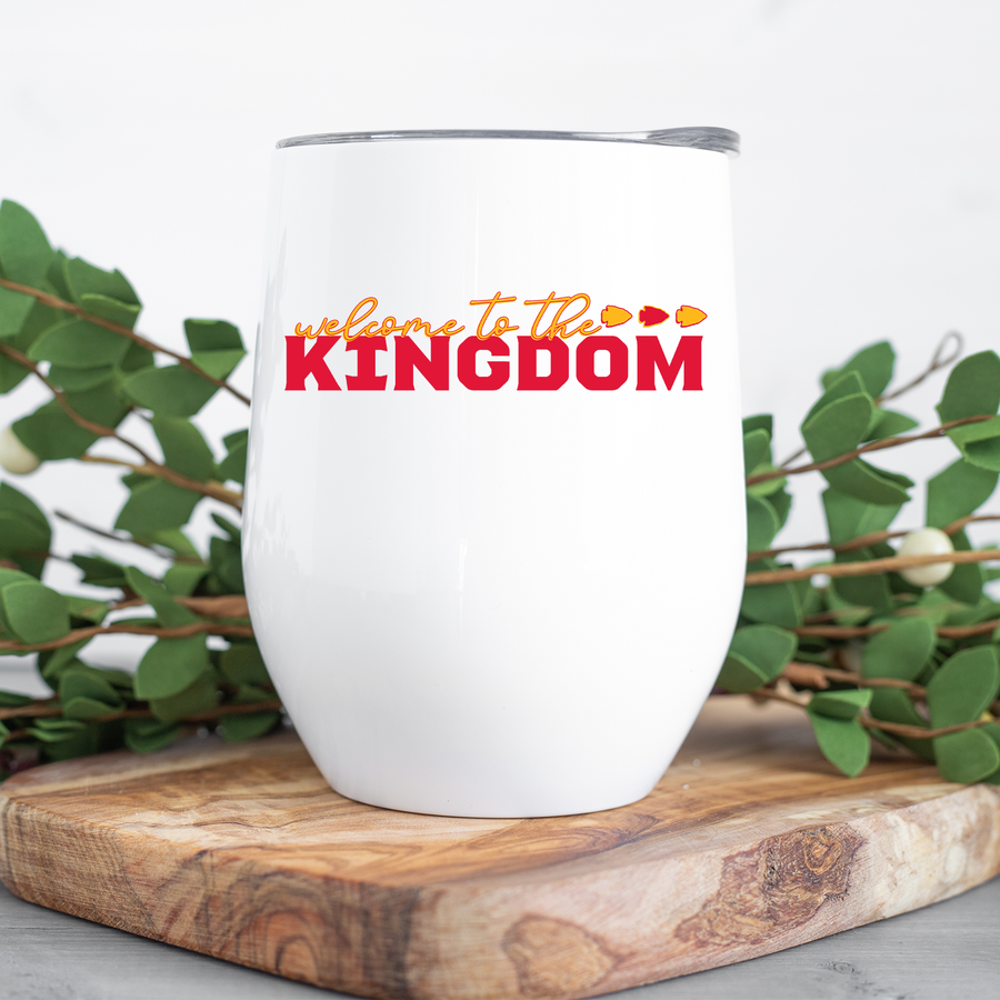 Welcome to the Kingdom Wine Tumbler