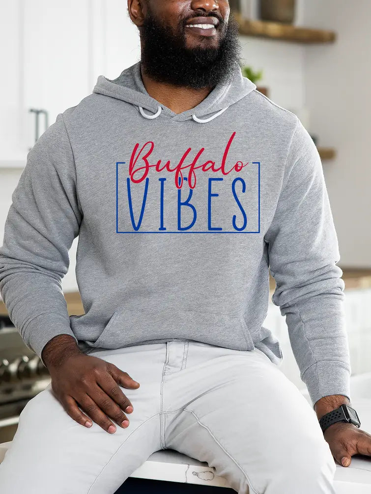Buffalo Vibes Unisex Fleece Hoodie