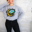 Los Angeles Vintage Football Cartoon Unisex Sweatshirt