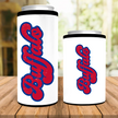 Retro Buffalo Distressed Can Cooler