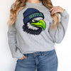 Seattle Beanie Vintage Cartoon Unisex Sweatshirt
