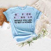 Would You Like To Buy a Vowel Unisex T-shirt