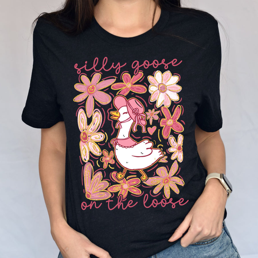 Silly Goose On The Loose Unisex T-Shirt