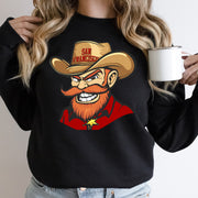San Francisco Vintage Cowboy Cartoon Unisex Sweatshirt