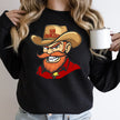 San Francisco Vintage Cowboy Cartoon Unisex Sweatshirt