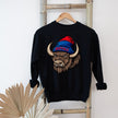 Buffalo Beanie Vintage Cartoon Unisex Sweatshirt