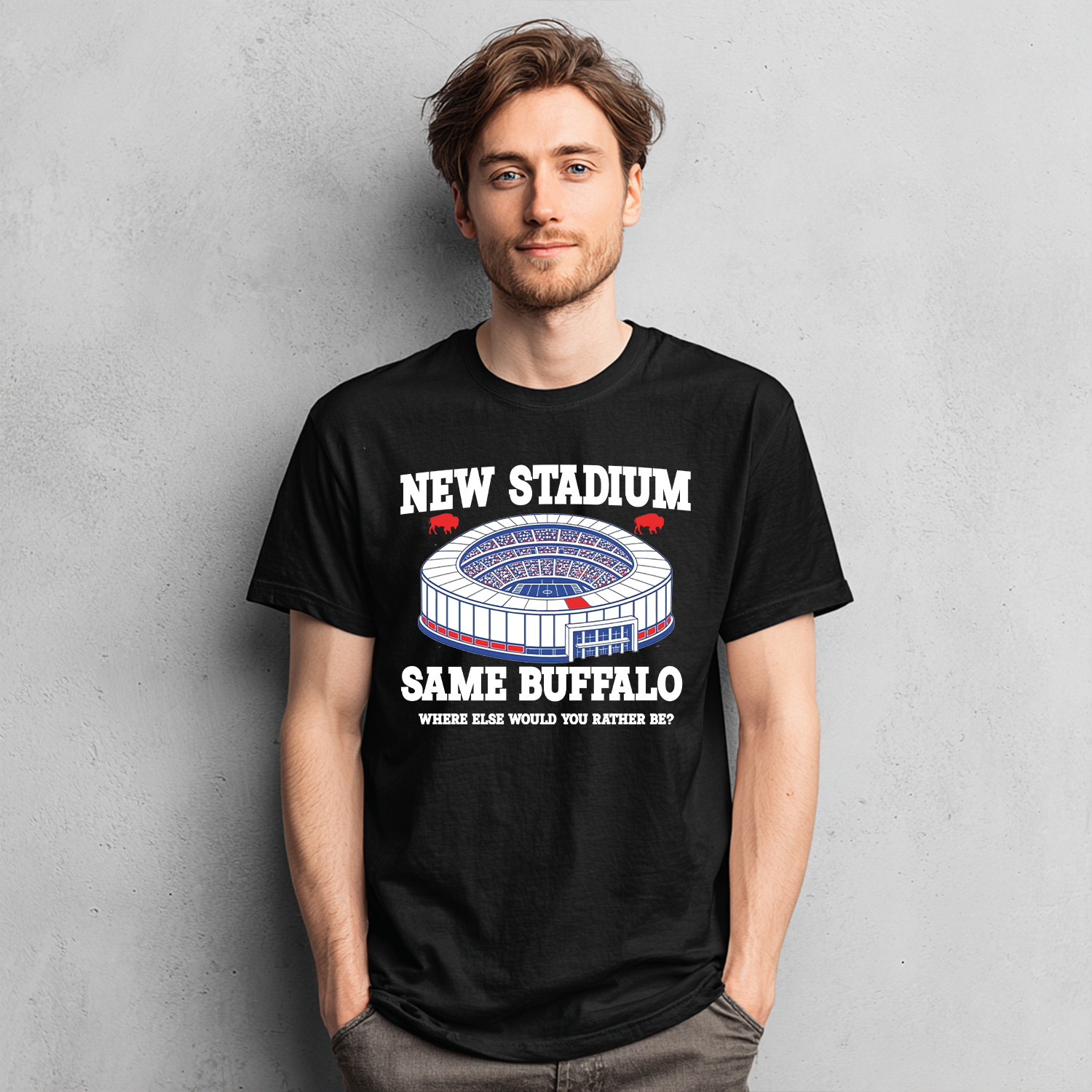 New Stadium Same Buffalo Unisex T-shirt