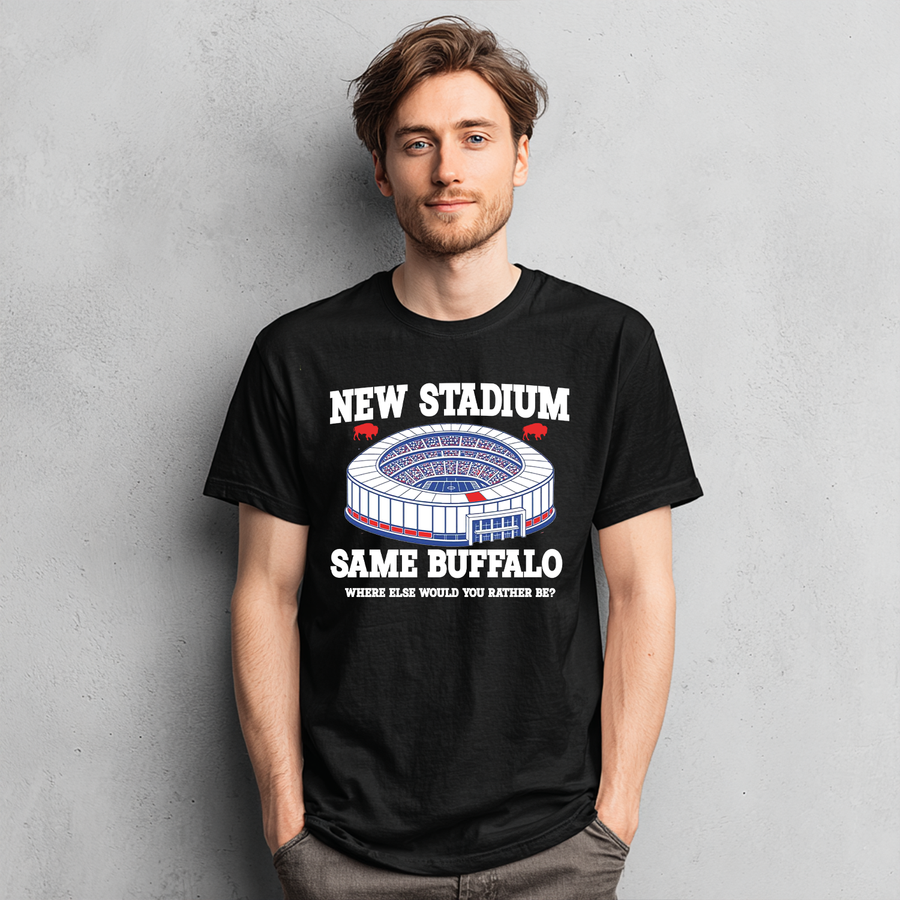 New Stadium Same Buffalo Unisex T-shirt