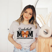 Basketball Mom Coquette Bow Unisex T-shirt