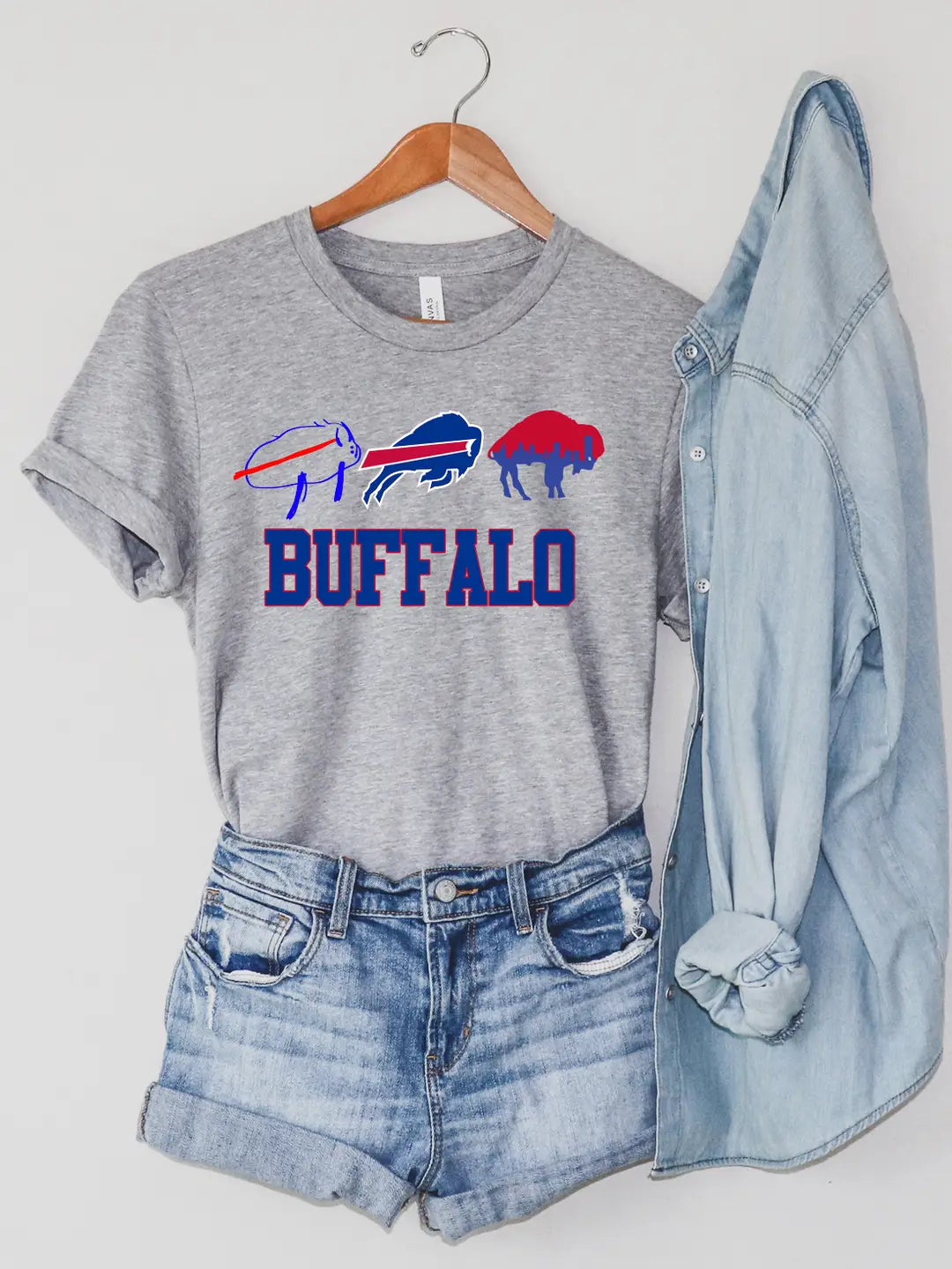 Buffalo Through Time  Unisex T-shirt