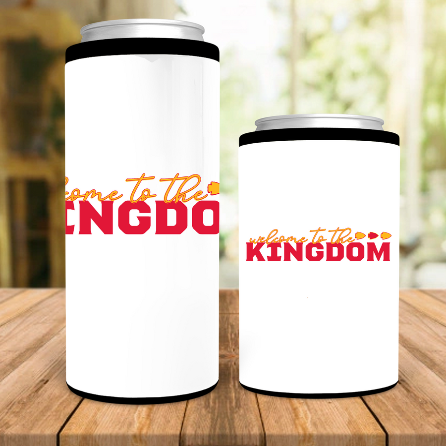 Welcome to the Kingdom Can Cooler