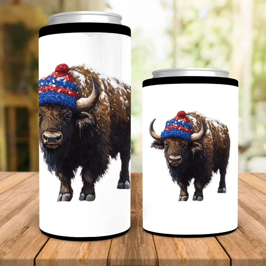 Winter in Buffalo Can Cooler