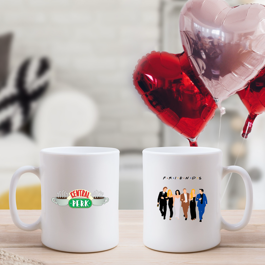 Central Perk Front and Back 15oz Mug