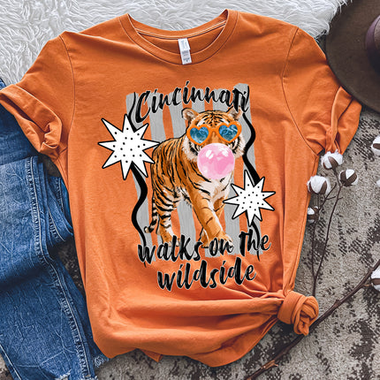 Cincinnati Walks on the Wild Side Unisex T-shirt