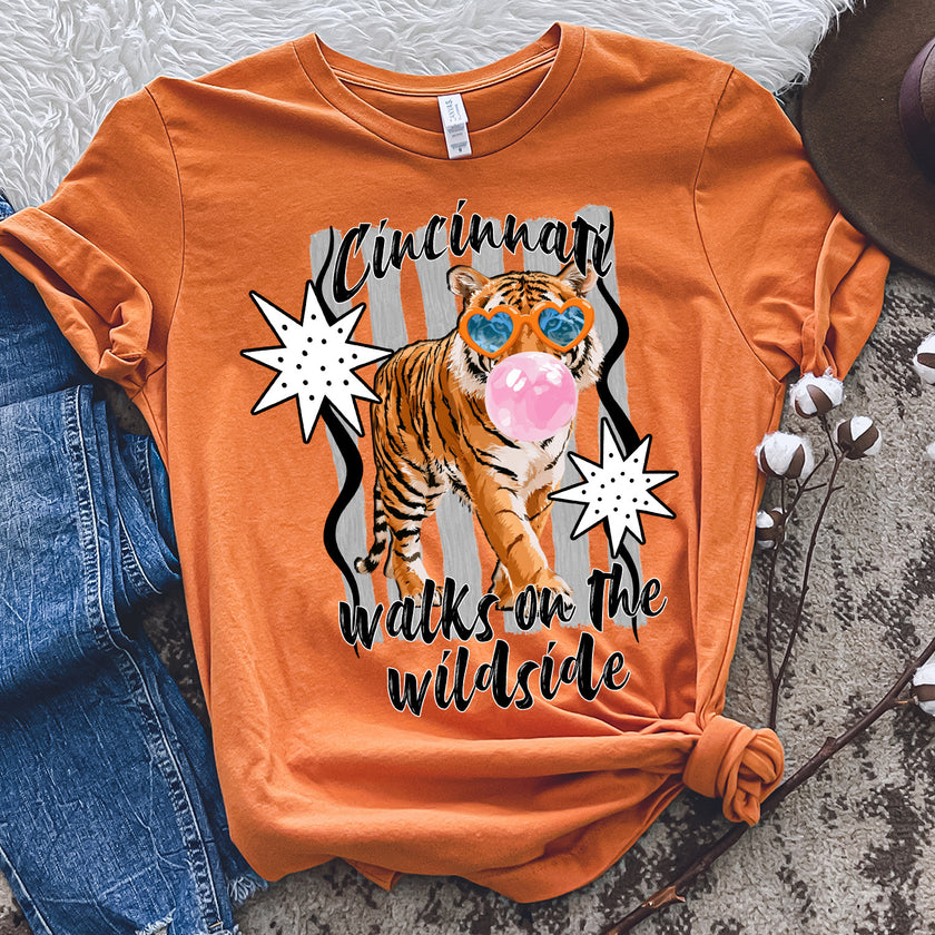 Cincinnati Walks on the Wild Side Unisex T-shirt