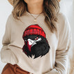 Atlanta Beanie Falcon Vintage Cartoon Unisex Sweatshirt