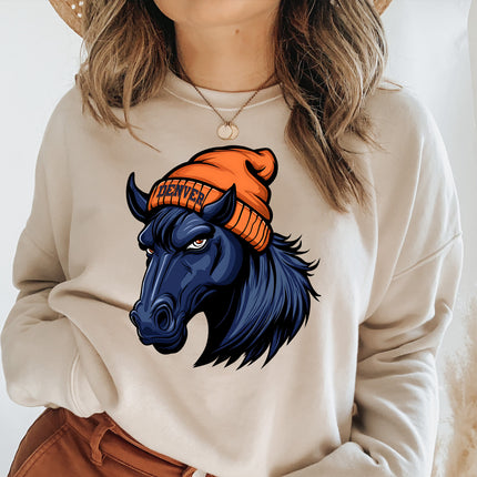 Denver Beanie Vintage Cartoon Unisex Sweatshirt