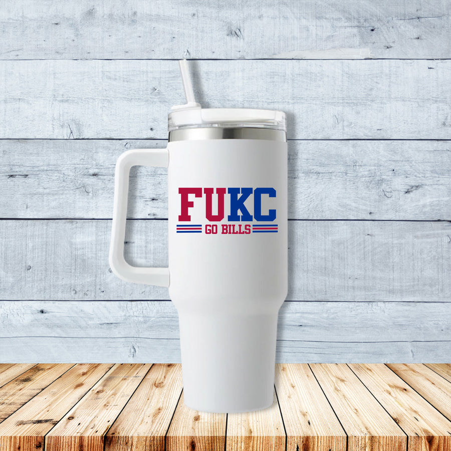 FuKC Go Bills 40oz Travel Mug