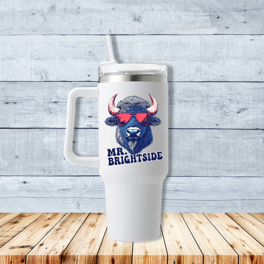 Mr Brightside Buffalo 40oz Travel Mug