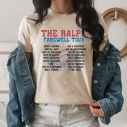 The Farewell Ralph Stadium Tour - Back Print Unisex T-shirt