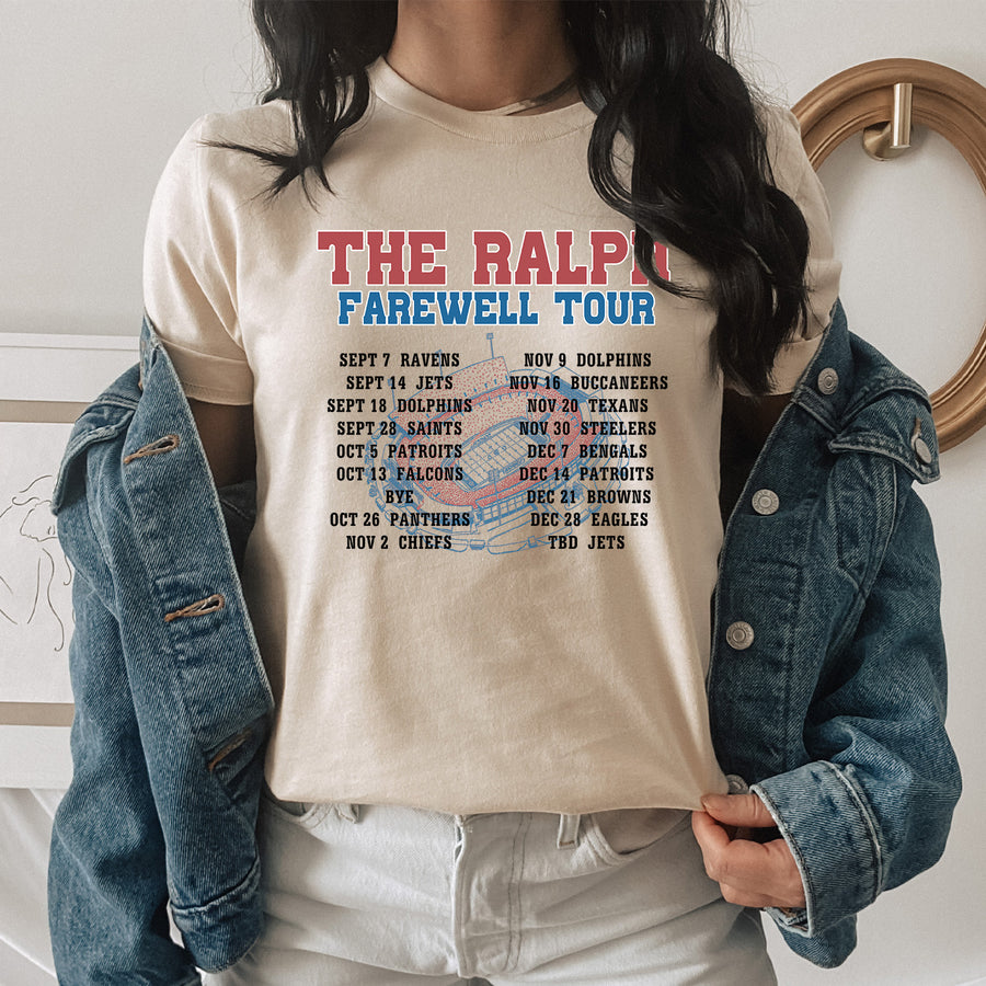 The Farewell Ralph Stadium Tour - Back Print Unisex T-shirt