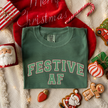 Festive AF Unisex T-shirt (Comfort Colors)
