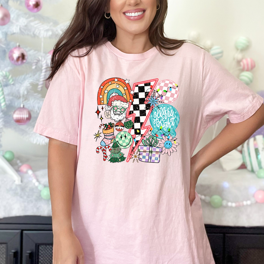 Groovy Christmas Unisex T-shirt