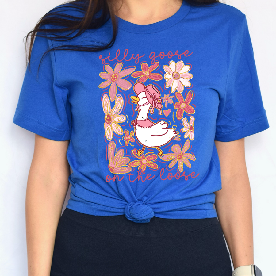 Silly Goose On The Loose Unisex T-Shirt