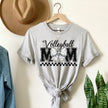 Volleyball Mom Coquette Bow Unisex T-shirt