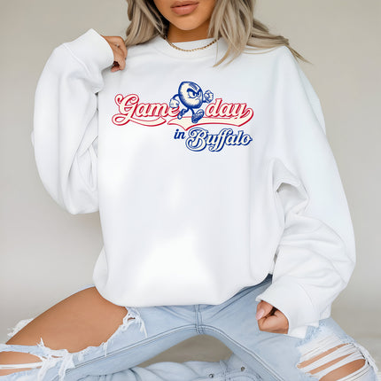Game Day in Buffalo Football Unisex Sweatshirt