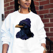 Baltimore Beanie Raven Cartoon Unisex Sweatshirt